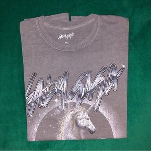 Lady Gaga “Highway Unicorn” Born this way UO Exclusive Grey Washed T-Shirt